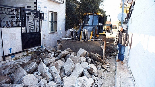 Kesikkapı'da çalışmalar hızlı başladı