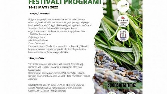 Köyceğiz'de 'Devalı Tatlar' festivali gerçekleşecek