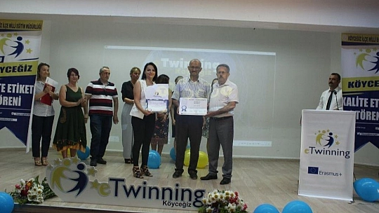 Köyceğiz'de 'eTwinning' ilçe etiket töreni yapıldı