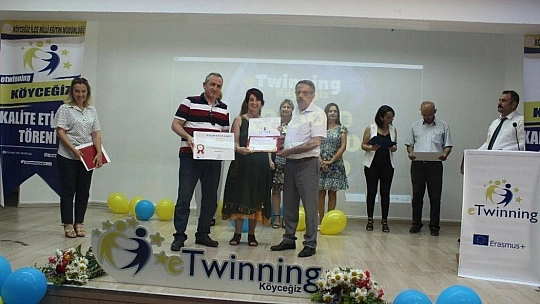 Köyceğiz'de 'eTwinning' ilçe etiket töreni yapıldı