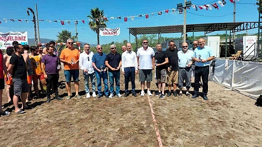 Köyceğiz'de Plaj Hentbolu Şampiyonası sona erdi