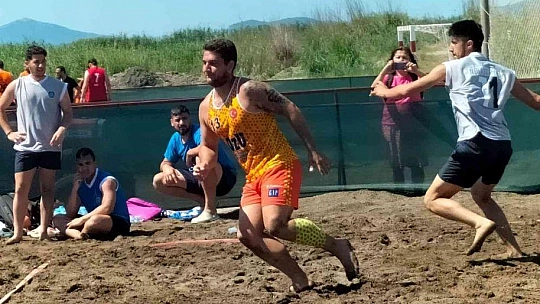 Köyceğiz'de Plaj Hentbolu Şampiyonası sona erdi