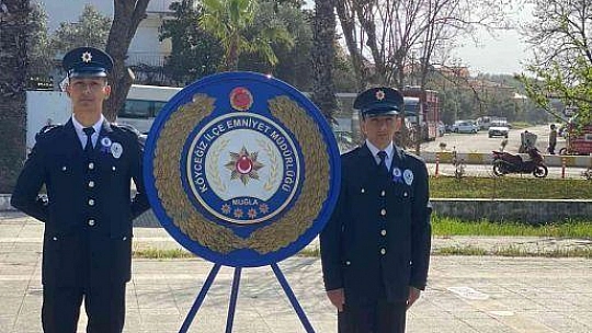 Köyceğiz'de Polis Haftası törenle kutlandı