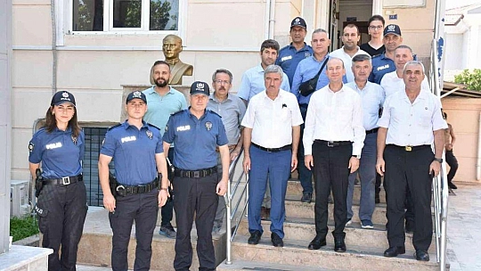 Köyceğiz'de protokol bayramlaştı