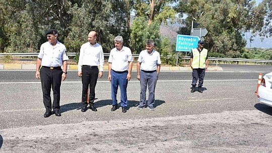 Köyceğiz'de protokol bayramlaştı