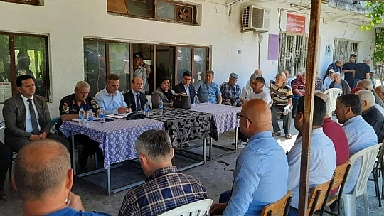 Köyceğiz'de vatandaşların talepleri değerlendiriliyor