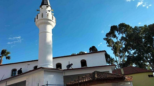 Köyceğiz Hacıbey Camii'nde restore çalışmaları başladı