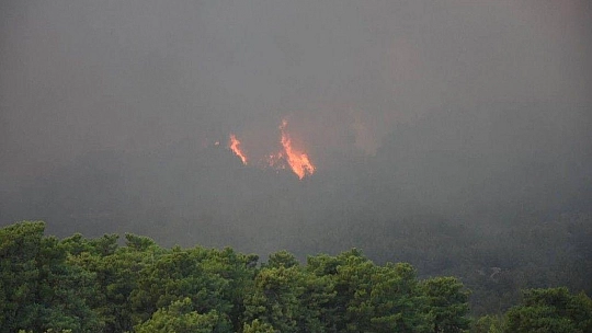 Köyceğiz yanmaya devam ediyor