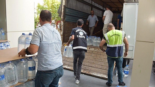 Manisa'dan Muğla'ya yardım eli