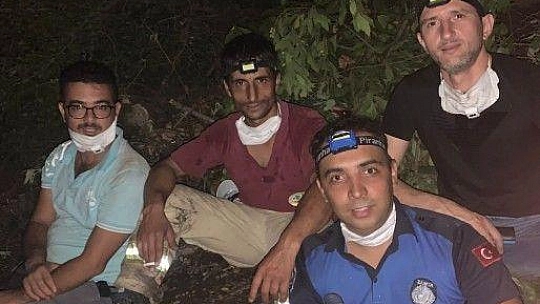 Marmaris Belediyesi'nin isimsiz kahramanları yangında seferber oldu