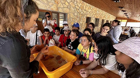 Bilsem öğrencileri Knidos'ta araştırma gezisi yaptı