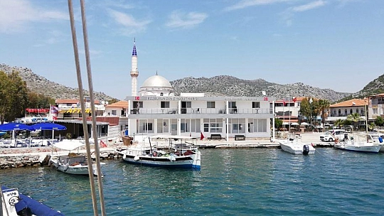Marmaris Bozburun deniz hudut kapısı hizmete açıldı