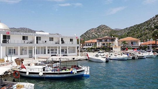 Marmaris Bozburun deniz hudut kapısı hizmete açıldı