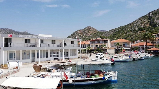 Marmaris Bozburun deniz hudut kapısı hizmete açıldı