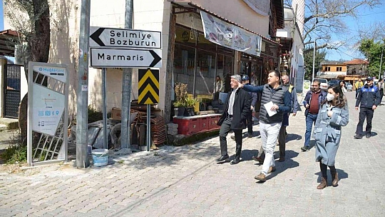 Marmaris'te 'Örnek Köy Projesi' için ilk adım atıldı