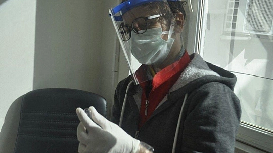 Marmaris'te Kovid-19 aşılama çalışmaları başladı