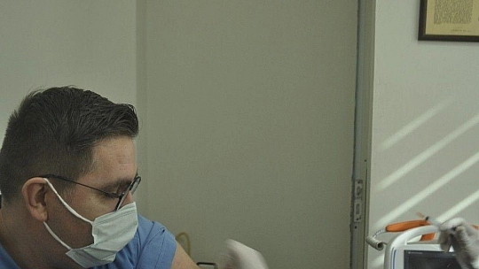 Marmaris'te Kovid-19 aşılama çalışmaları başladı