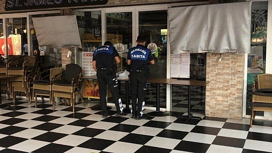 Marmaris'te üç işletmeye 24 saat faaliyet durdurma kararı