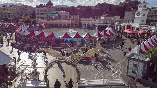 Marmaris'te yeni yıl kutlamaları devam ediyor