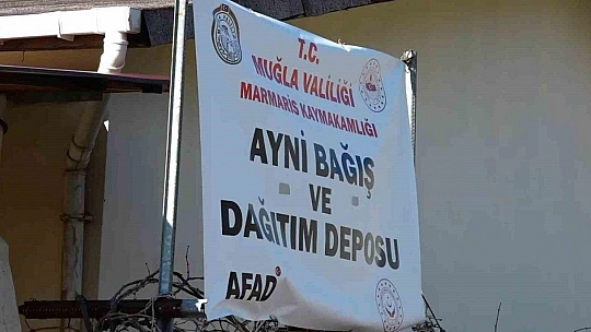 MARMARİS TEK YÜREK OLDU, DEPREM BÖLGELERİNE YARDIMLAR GÖNDERİLMEYE DEVAM EDİYOR