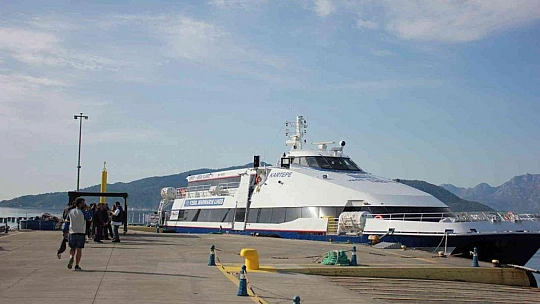 Marmaris'ten Rodos'a feribot seferleri başladı
