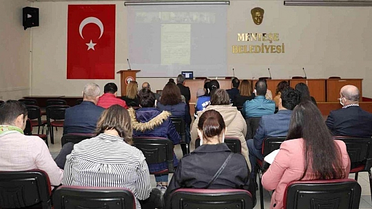 Menteşe Belediyesi personeline online eğitim verildi