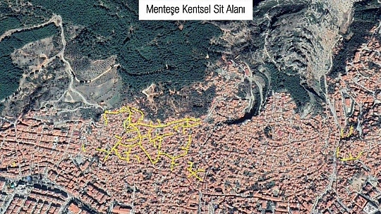 Kentsel sit alanı doğalgaza kavuşuyor