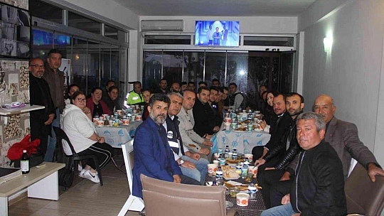 MHP Datça, polislerle birlikte iftar yaptı