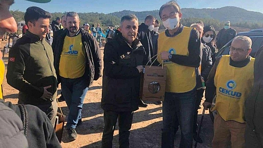 Milas'ta Türk-Kore dostluk ormanı