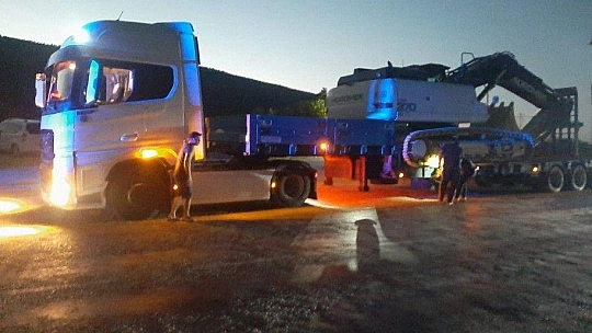 MSB: ''Dozer ve iş makineleri Manisa'dan Muğla'ya intikal ettirildi''