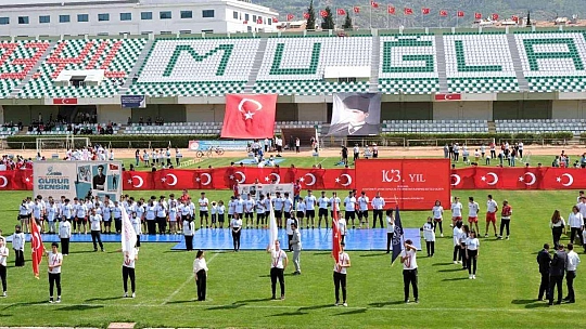 Muğla'da 19 Mayıs coşkuyla kutlandı