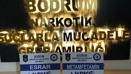 Muğla'da narkotik operasyonunda 1 gözaltı
