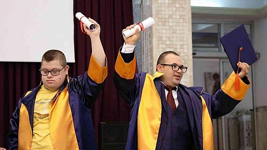 Muğla'da özel eğitim öğrencileri mezun oldu