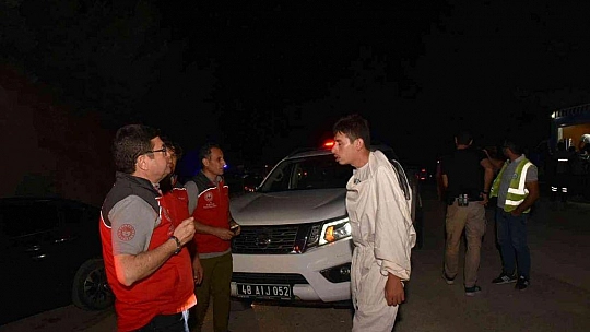 Muğla İl Tarım ve Orman Müdürlüğü yangın bölgesinde