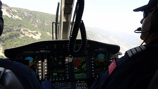 Muğla ve ilçelerinde havadan ve karadan denetimler sıklaştırıldı