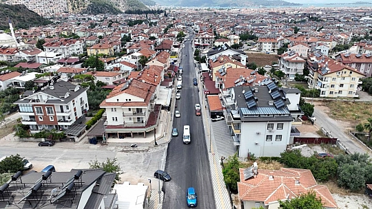 BSK Sıcak asfalt aşınma tabakasının birinci etabı bitti