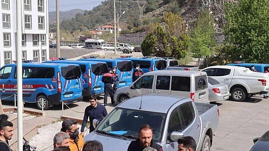 Ormancı operasyonunda 5 kişi adliyede