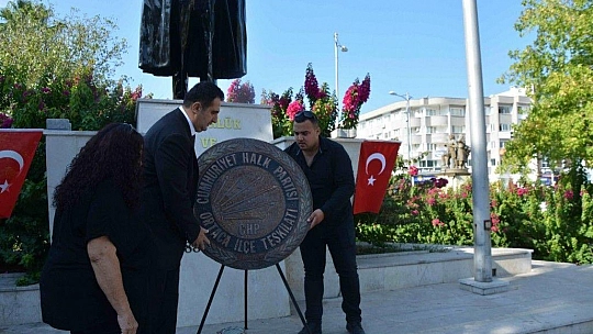 Ortaca'da CHP'nin 98. kuruluş yıl dönümü kutlandı