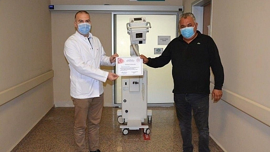 Ortaca Devlet Hastanesine röntgen cihazı bağışlandı