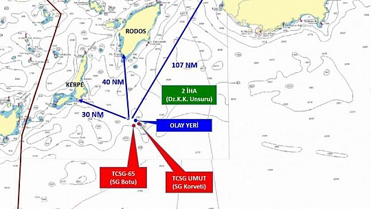 RODOS AÇIKLARINDA 47 MÜLTECİ KAYIP