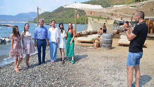 Rus fenomenler Marmaris'i gezdi