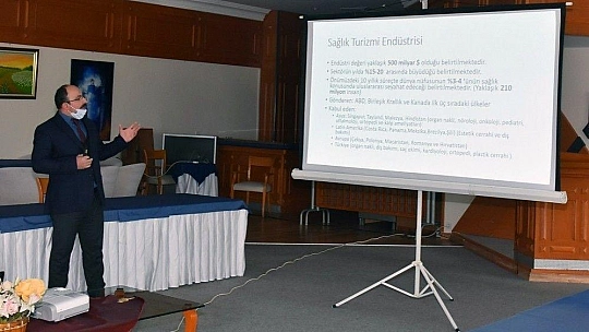 Sağlık Turizmi istişare toplantısı yapıldı