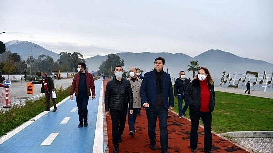 Sahil Bandı'nda alt yapı çalışmaları başladı!