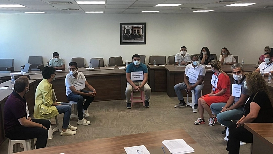 Belediye personellerine iletişim eğitimi verildi