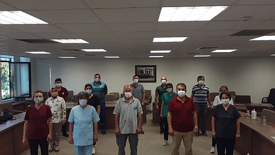 Belediye personellerine iletişim eğitimi verildi