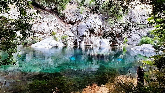 Seydikemer'de serinlemek için girdiği derede boğuldu