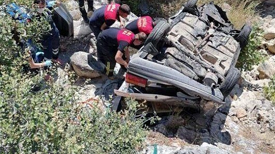 Sürücü kurtarılamadı