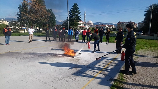 Tatbikatlar ve eğitimler sürüyor