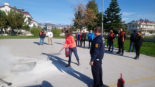 Tatbikatlar ve eğitimler sürüyor