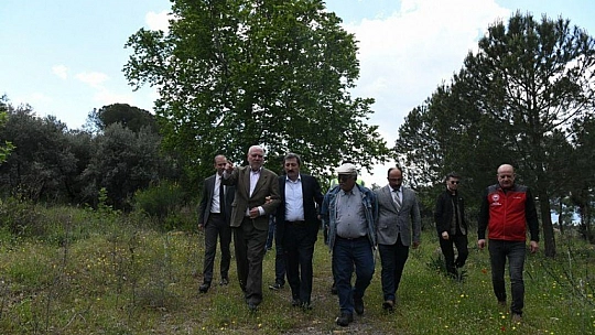 Vali Orhan Tavlı,  Proje Çalışmalarını Yerinde İnceledi